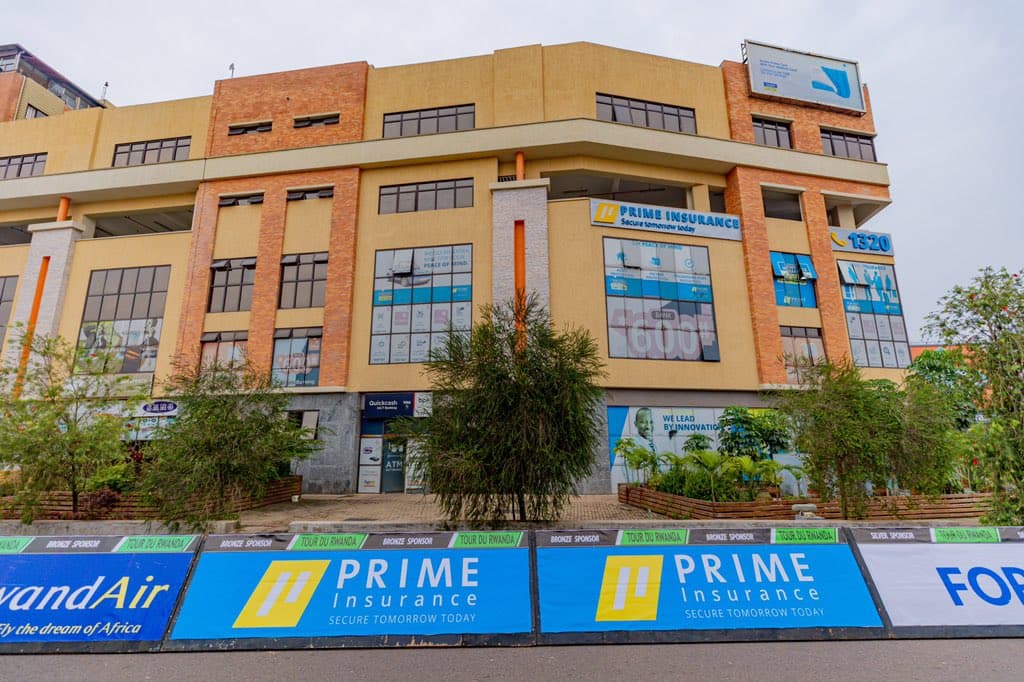 Prime Insurance head office at MIC Building, Kigali